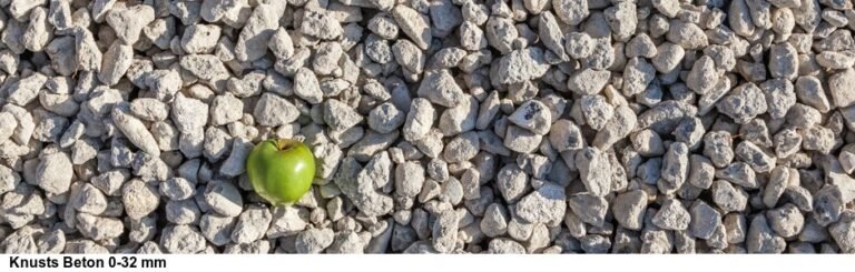 Knust beton / beton stabil 0–32 mm